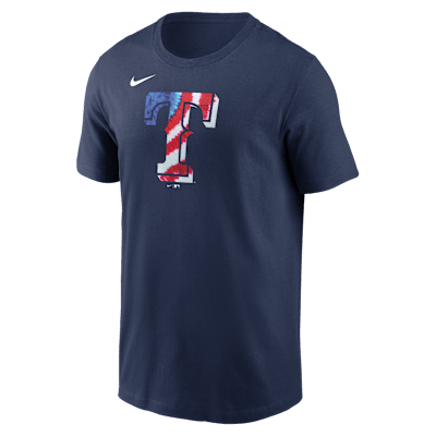 Texas Rangers Americana Men's Nike MLB T-Shirt. Nike.com